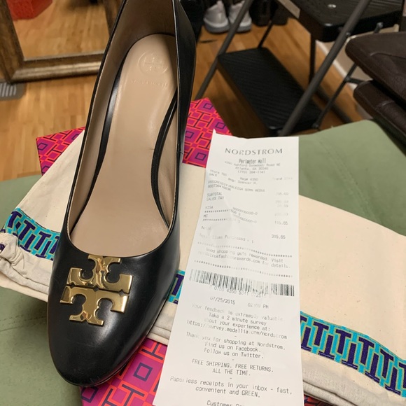 Tory Burch Progressiv 90mm wedge size 9.5 - Picture 4 of 4